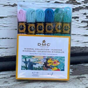 DMC Tapestry Wool Mineral Collection 12ct 8.7 yd Skein Needlepoint Yarn